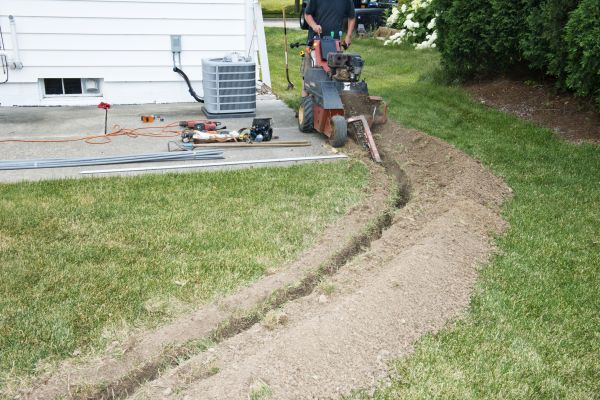 Cost of Electrical Trenching Service in Sevierville